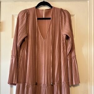 Free People light pink dress.